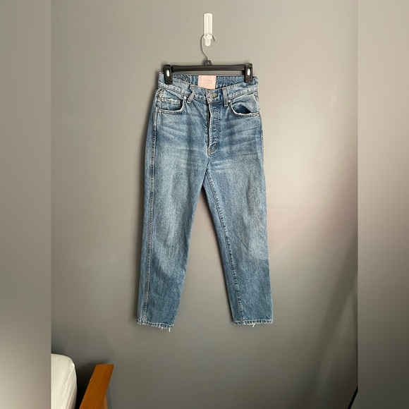 REVICE Denim - Revice High Waisted Straight Leg Jeans Womens Size 26